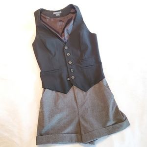 Armani Exchange Vested Romper